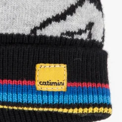 New Baby Boy Animal Printed Knit Beanie Child Accessories