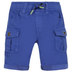 Discount Baby Boy Blue Cargo Shorts Child Pants, Shorts & Overalls