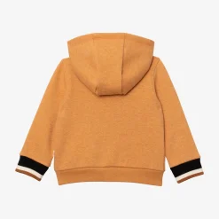 Outlet Baby Boy Caramel Zip Hoodie Child Cardigans & Sweaters