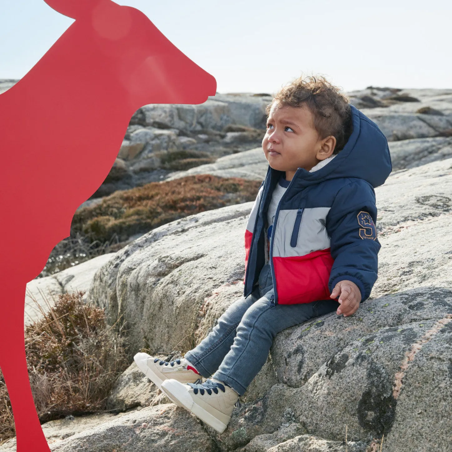 Hot Baby Boy Coated Color Block Bomber Jacket Child Outerwear