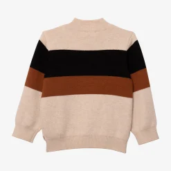 Discount Baby Boy Cream Knit Sweater Child Cardigans & Sweaters