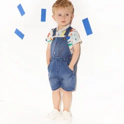 Hot Baby Boy Denim Short Overalls Child Pants, Shorts & Overalls