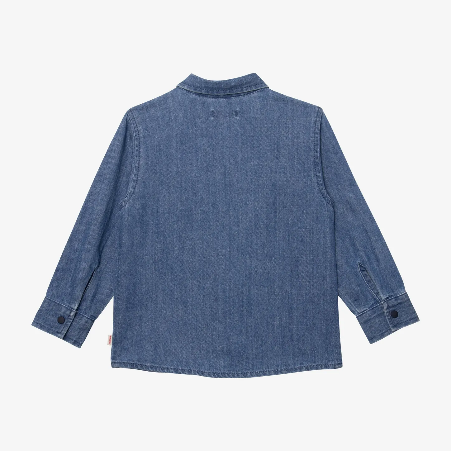 Outlet Baby Boy Embroidered Denim Shirt Child T-Shirts, Polos & Shirts
