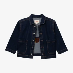Best Baby Boy Embroidered Denim Jacket Child Outerwear