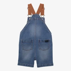 Discount Baby Boy Embroidered Denim Overalls Child Pants, Shorts & Overalls