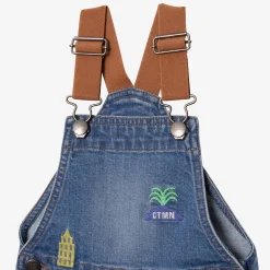 Discount Baby Boy Embroidered Denim Overalls Child Pants, Shorts & Overalls