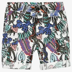 Clearance Baby Boy Jungle Print Cargo Shorts Child Pants, Shorts & Overalls