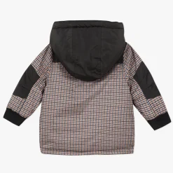 Clearance Baby Boy Reversible Moss Green Parka Child Outerwear