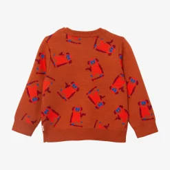 Fashion Baby Boy Skateboard Knit Sweater Child Cardigans & Sweaters