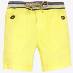 Outlet Baby Boy Yellow Bermuda Shorts Child Pants, Shorts & Overalls