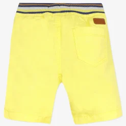 Outlet Baby Boy Yellow Bermuda Shorts Child Pants, Shorts & Overalls
