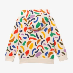 Sale Baby Boys' Beige Zip Hoodie Child Cardigans & Sweaters