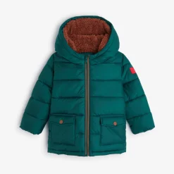 Hot Baby Boys' Green Parka Child Outerwear