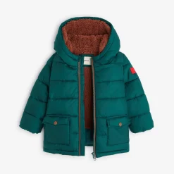 Hot Baby Boys' Green Parka Child Outerwear