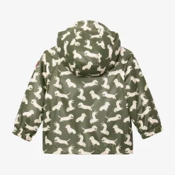 Online Baby Boys' Green Raincoat Child Outerwear