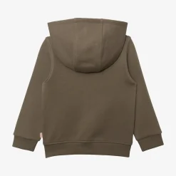 Online Baby Boys' Green Zip Hoodie Child Cardigans & Sweaters