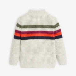 Discount Baby Boys' Heather Gray Zip Cardigan Child Cardigans & Sweaters