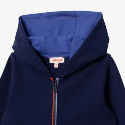Hot Baby Boys' Indigo Zip Hoodie Child Cardigans & Sweaters
