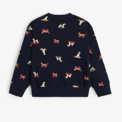 Clearance Baby Boys' Navy Blue Sweatshirt Child Cardigans & Sweaters