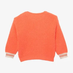 Best Baby Girl Boucle Sun Knit Sweater Child Cardigans & Sweaters