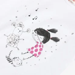Outlet Baby Girl Dancing Short Sleeve T-Shirt Child T-Shirts & Tops
