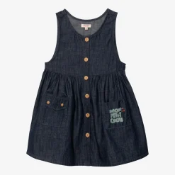 Sale Baby Girl Denim Sleeveless Dress Child Dresses