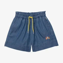 Clearance Baby Girl Elastic Denim Shorts Child Pants, Shorts & Leggings