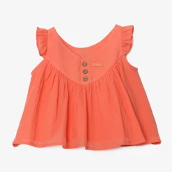 Fashion Baby Girl Embroidered Crepe Top Child T-Shirts & Tops
