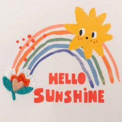 Best Baby Girl Embroidered Rainbow T-Shirt Child T-Shirts & Tops