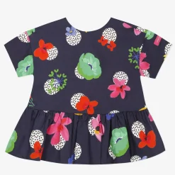 Discount Baby Girl Floral Printed Peplum Blouse Child T-Shirts & Tops