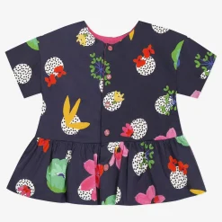 Discount Baby Girl Floral Printed Peplum Blouse Child T-Shirts & Tops