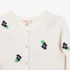 Discount Baby Girl Flower Pop Cardigan Child Cardigans & Sweaters