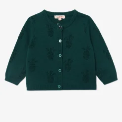 Discount Baby Girl Green Cardigan Child Cardigans & Sweaters