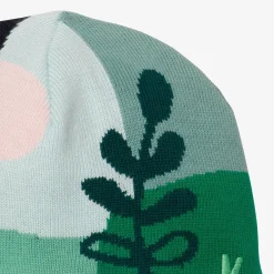 Sale Baby Girl Green Knit Hat Child Accessories