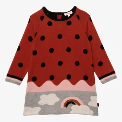 Outlet Baby Girl Knit Sweater Dress Child Dresses