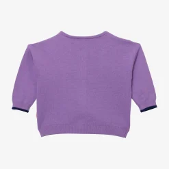 Clearance Baby Girl Knitted Cardigan With Fish Embroidery Child Cardigans & Sweaters