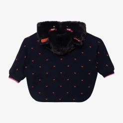 Best Baby Girl Navy Knt Coat Child Outerwear
