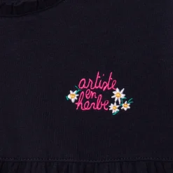 New Baby Girl Navy Long Sleeve T-Shirt Child T-Shirts & Tops