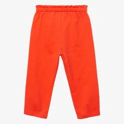 Discount Baby Girl Orange Fleece Pants Child Pants, Shorts & Leggings