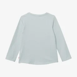 New Baby Girl Pastel Blue Long Sleeve T-Shirt Child T-Shirts & Tops