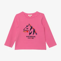 Hot Baby Girl Pink Long Sleeve T-Shirt Child T-Shirts & Tops