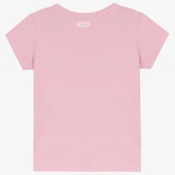 Fashion Baby Girl Pink Short Sleeve T-Shirt Child T-Shirts & Tops