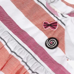 Best Baby Girl Pink Striped Dress Child Dresses