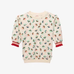 Fashion Baby Girl Plant Print Sweatshirt Dress Child Dresses