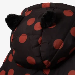 Sale Baby Girl Polka Dot Parka Child Outerwear