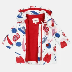 Outlet Baby Girl Printed Raincoat Child Outerwear