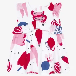 Best Baby Girl Printed Ruffle Dress Child Dresses