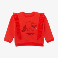 Best Baby Girl Red Sweatshirt Child Cardigans & Sweaters