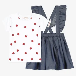 Best Baby Girl T-Shirt And Dress Set Child Dresses