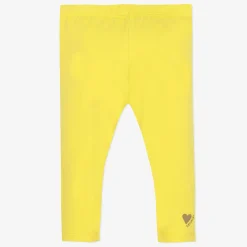New Baby Girl Yellow Leggings Child Pants, Shorts & Leggings